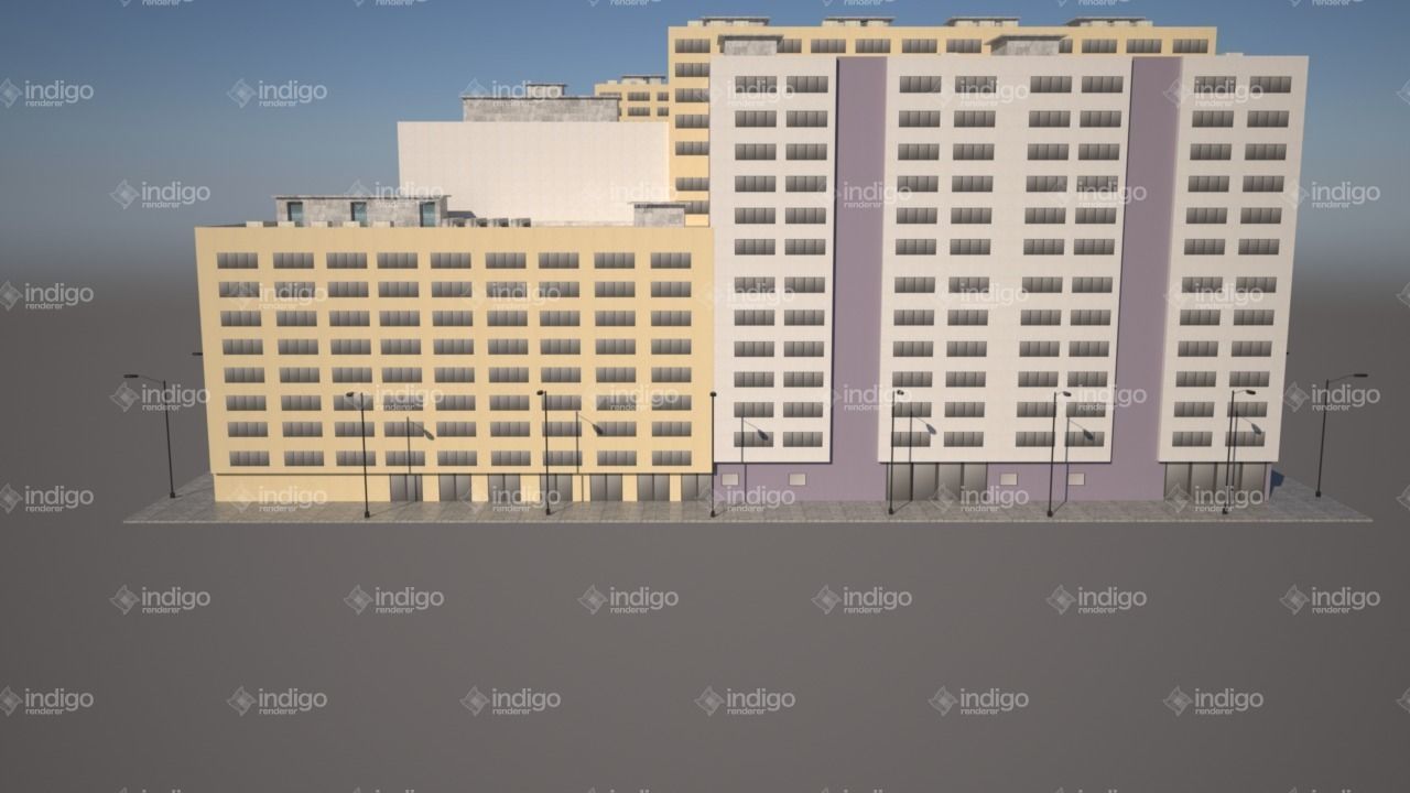 Building Blocks - Modular Kit Low-poly 3D model_4