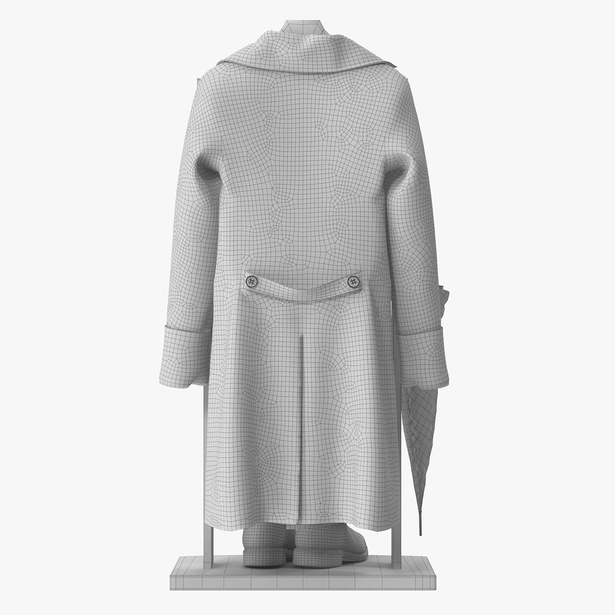 Proman Crescent Moon Valet 3D model_21
