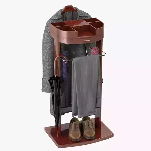 Proman Crescent Moon Valet 3D model