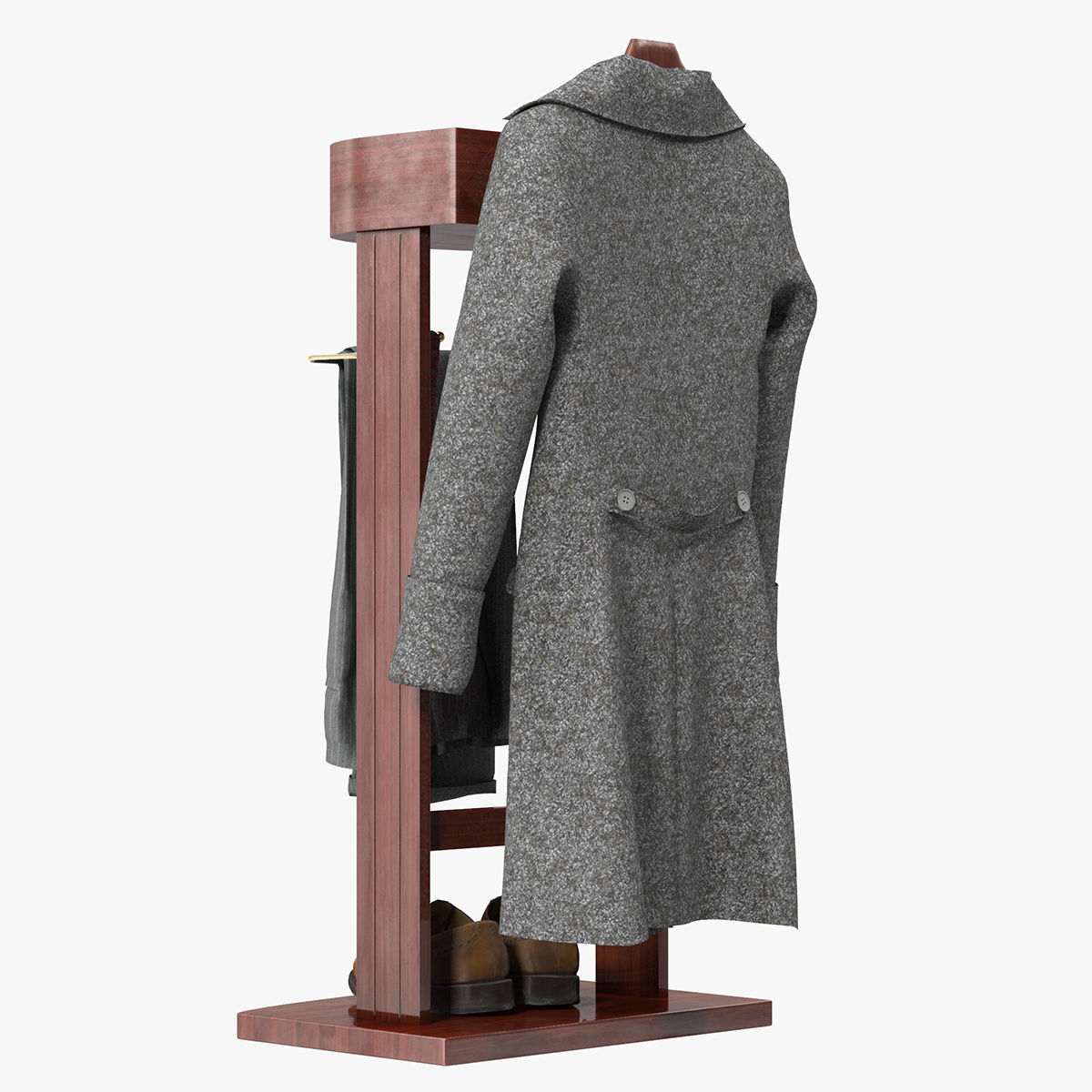Proman Crescent Moon Valet 3D model_7