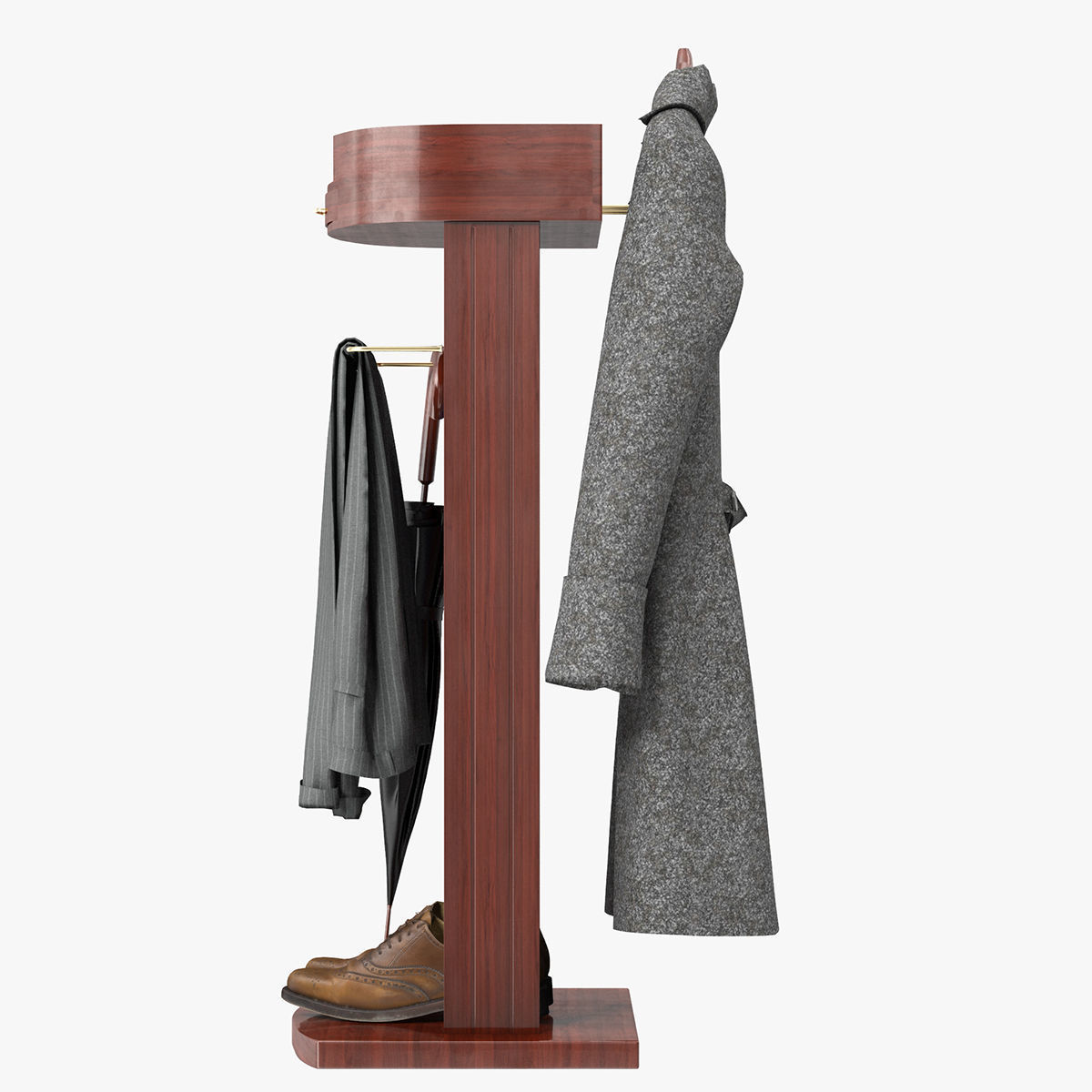 Proman Crescent Moon Valet 3D model_12