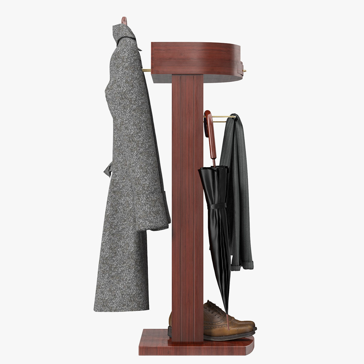 Proman Crescent Moon Valet 3D model_13