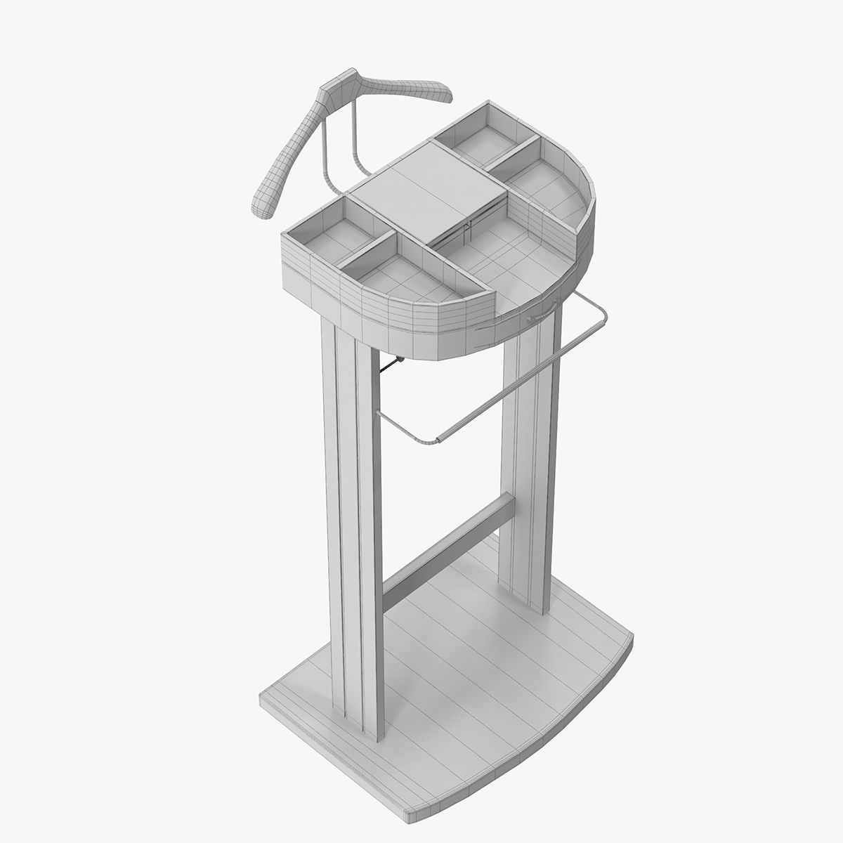 Proman Crescent Moon Valet 3D model_24