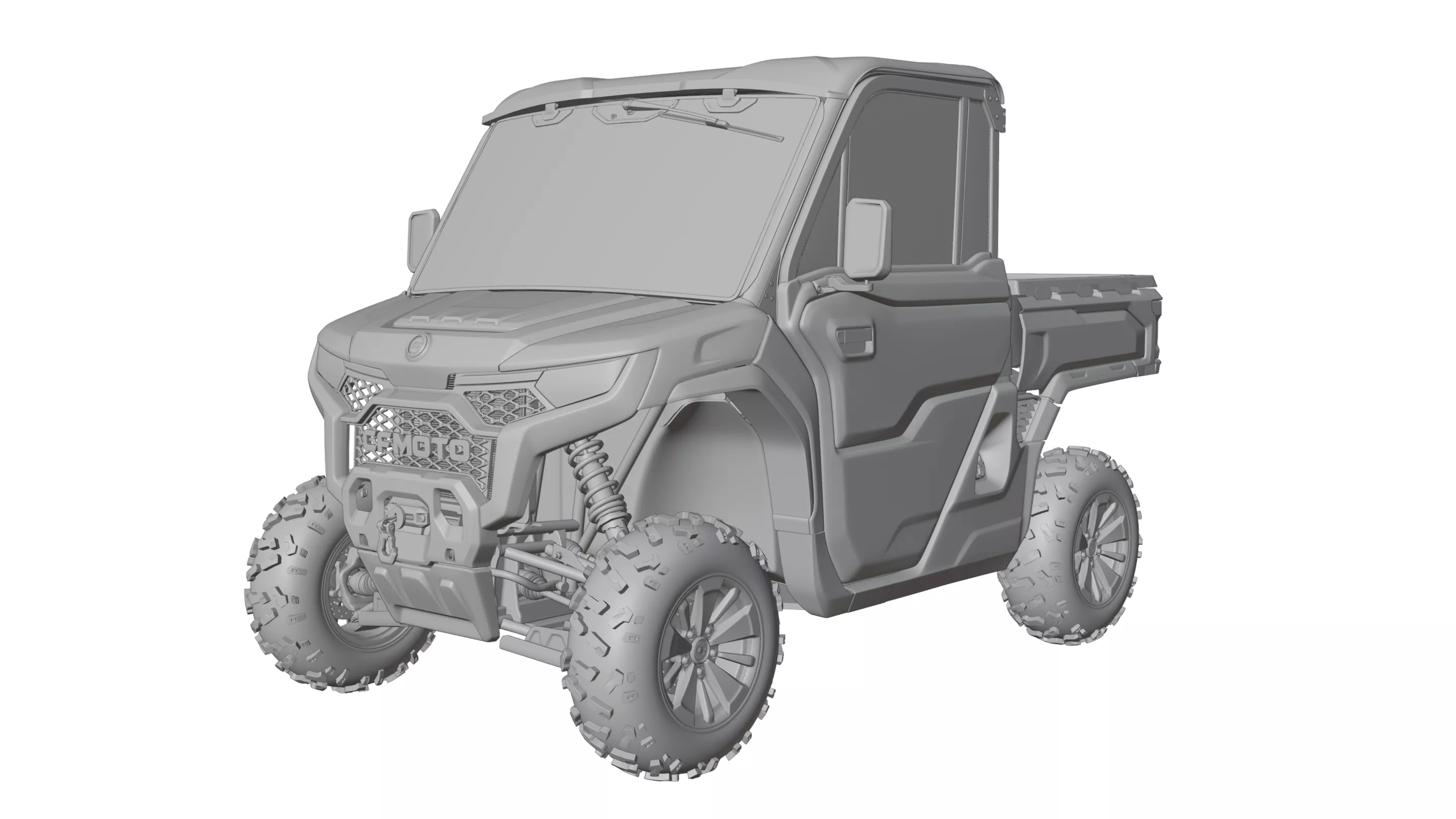 2026 CFMOTO UFORCE U10 Pro High Poly 3D model