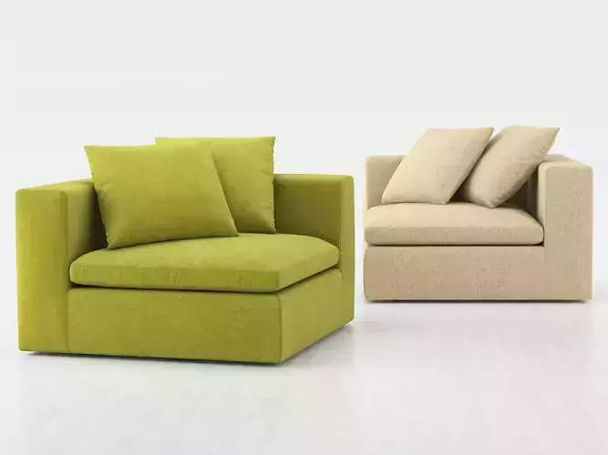 Land Corner 3D model