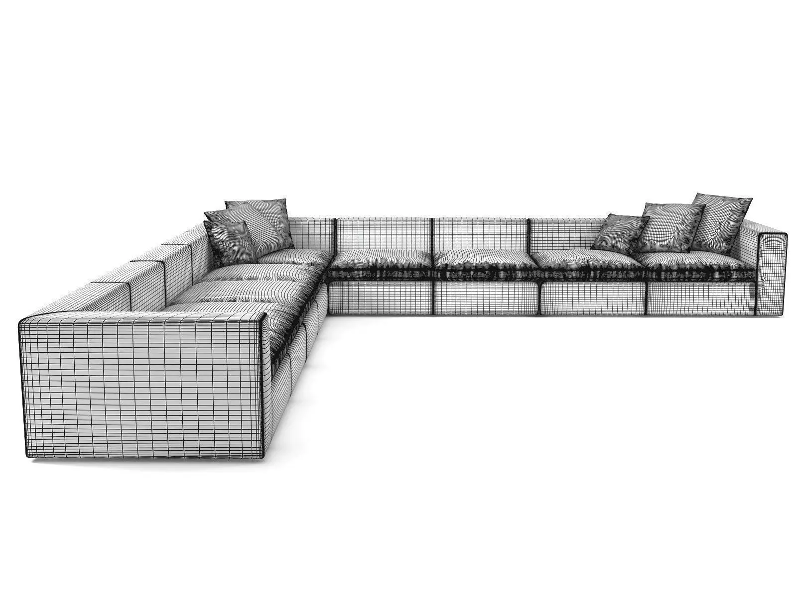 Land Sofa 3D model_6