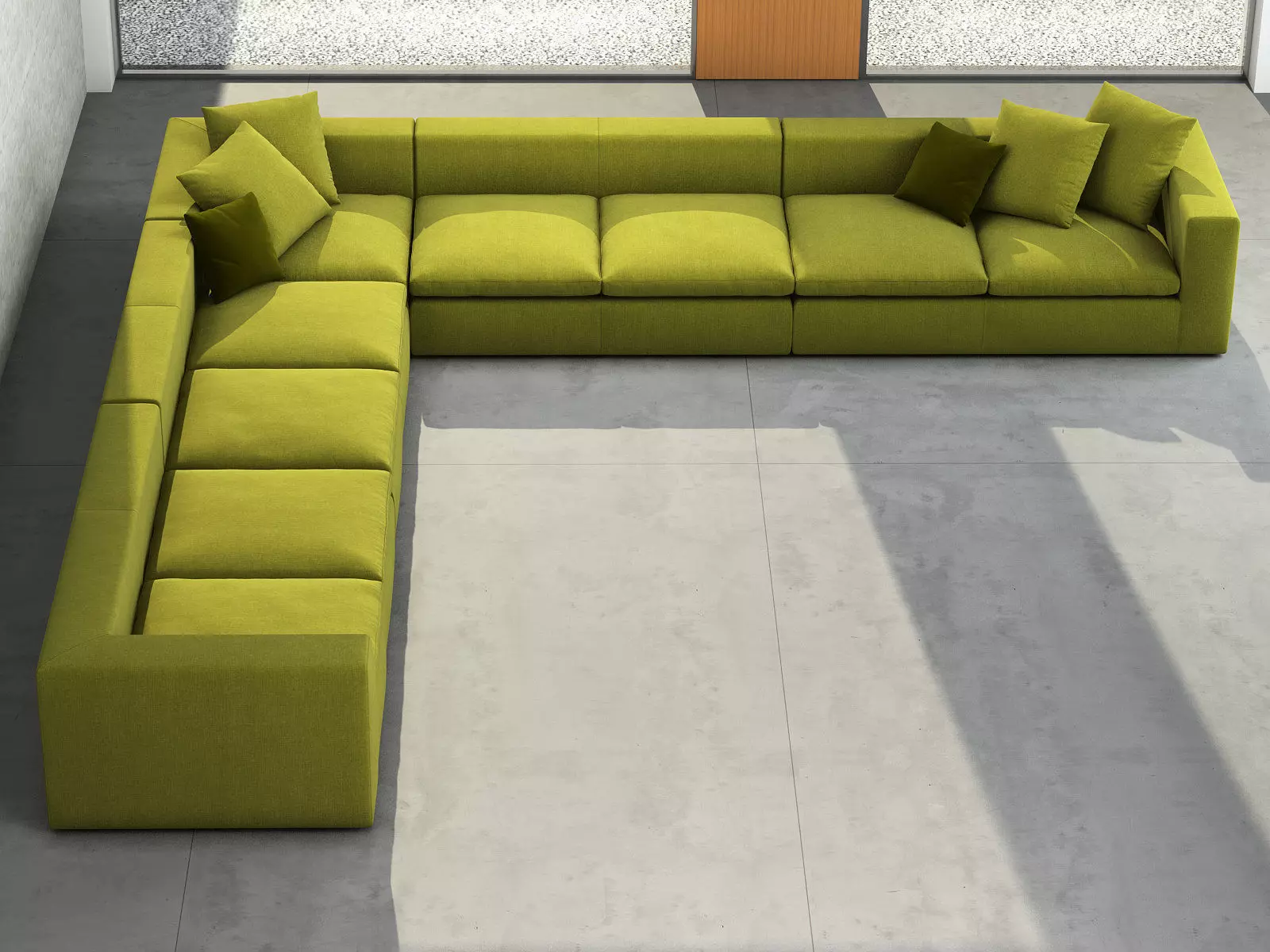 Land Sofa 3D model_5
