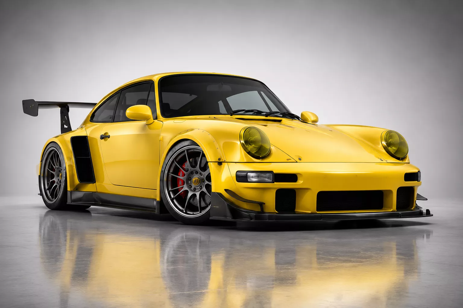 Porsche 911 RWB 3D Model 3D model