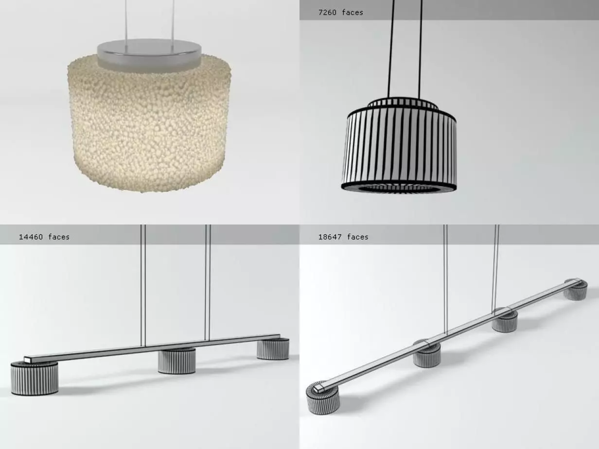 Reef pendant 3D model_1