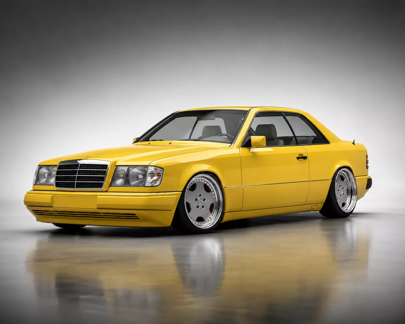 Mercedes-Benz 1988 Luxury Coupe 3D Model 3D model