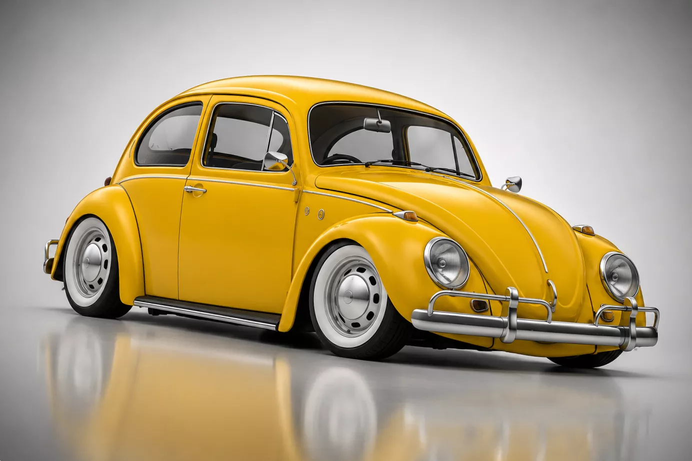 Volkswagen Sedan 1300 1963 3D Model 3D model