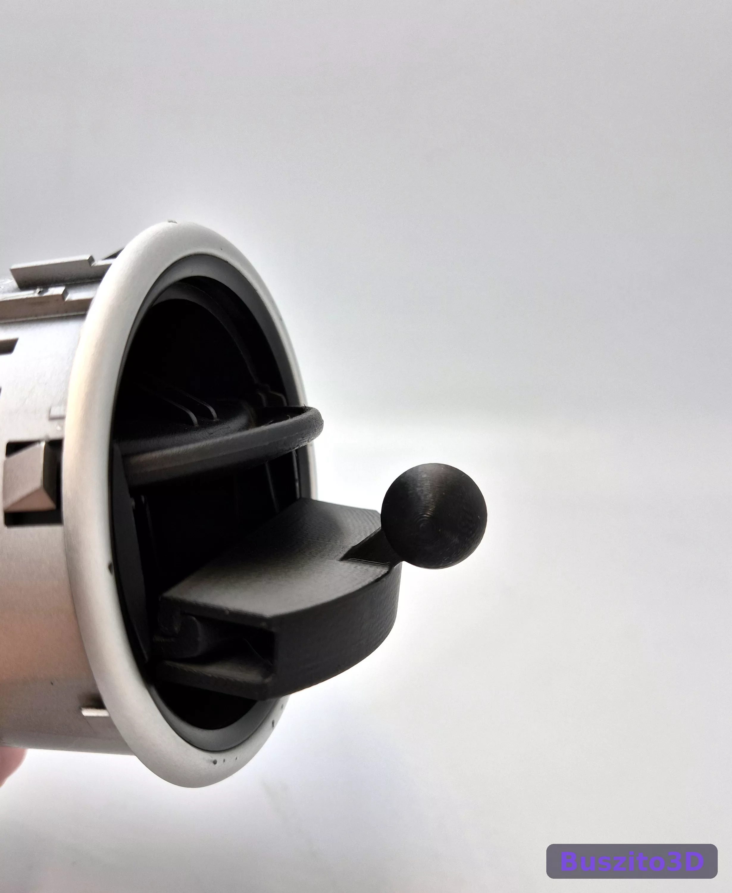Citroen Berlingo Partner Vent Phone Mount 16mm Ball Adapter 3D print model