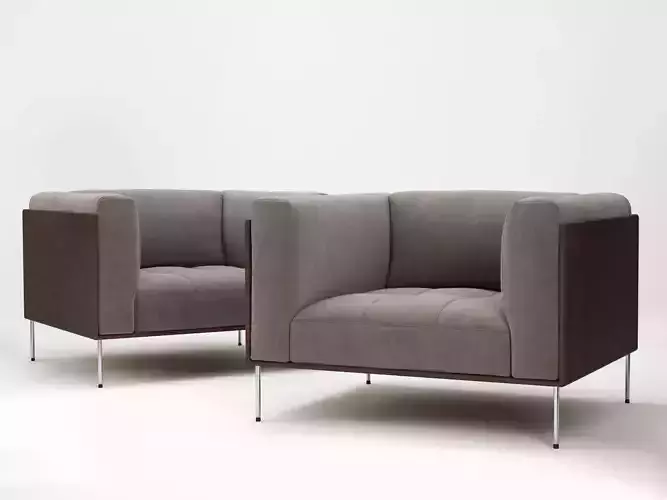 Rod Armchair 3D model