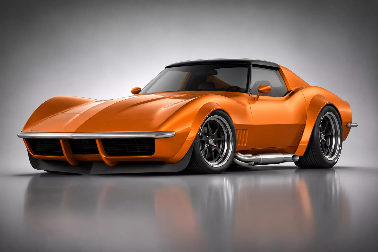 Chevrolet 1969 Corvette C3 3D Model 3D model