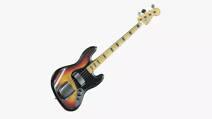 Fender Jazz Bass Sunburst Bass Guitar
