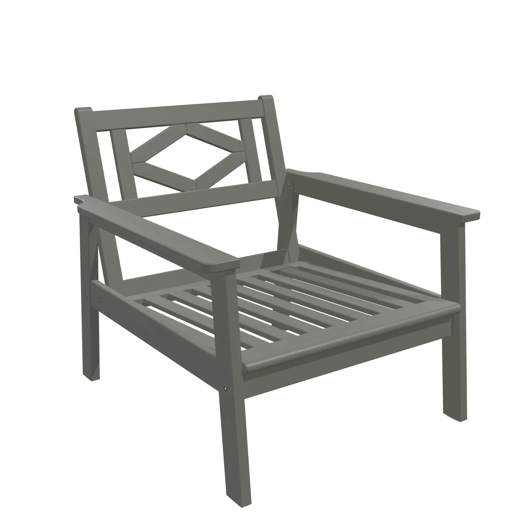 IKEA BONDHOLMEN Gray Low-poly 3D model