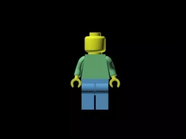 lego1 lego man Low-poly 3D model_0