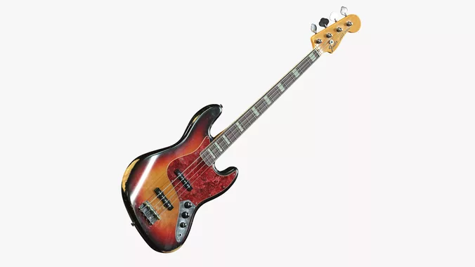 Fender Jazz Bass Sunburst Vintage  Bass Guitar