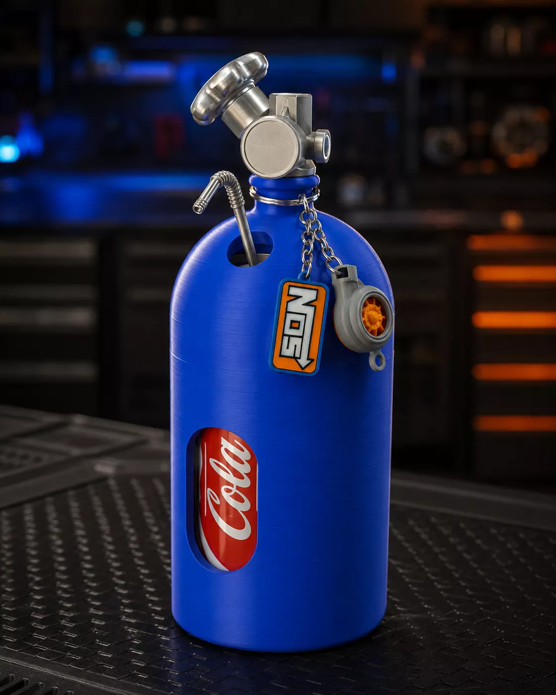 Racing Energy Can Cooler Kit Slim 3D print model