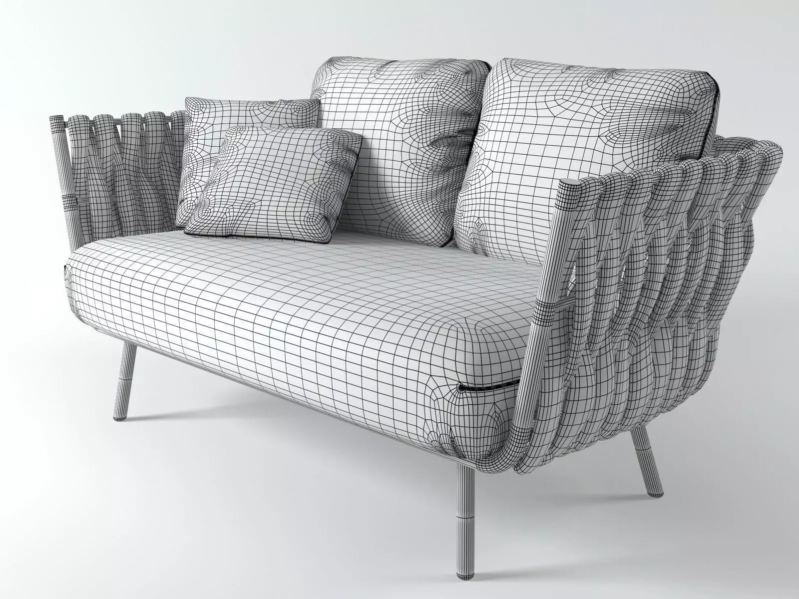 Tosca Sofa 163 3D model_8