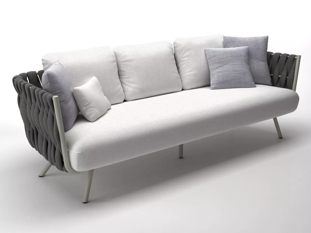 Tosca Sofa 233 3D model_2