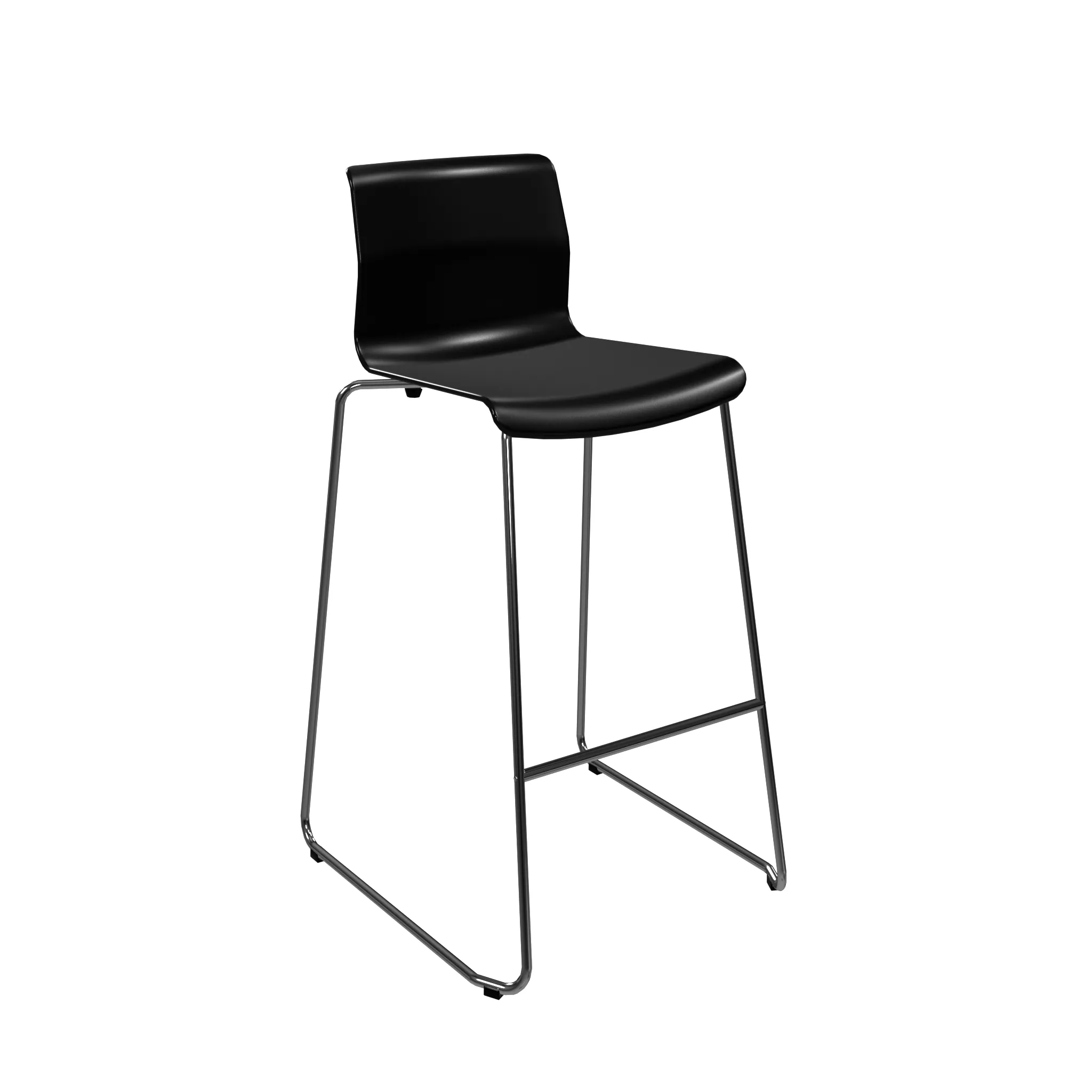 IKEA GLENN Black Chrome Veneer Low-poly 3D model