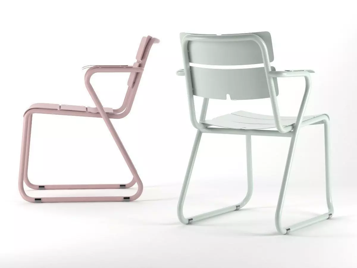 Corail Dining 3D model_2