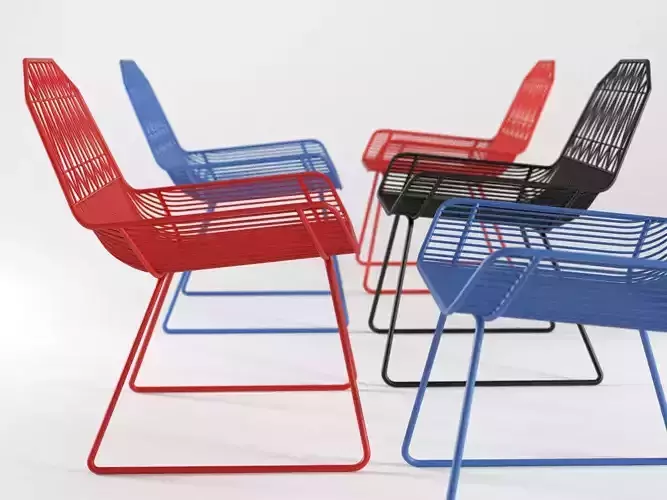 Farmhouse wire chair