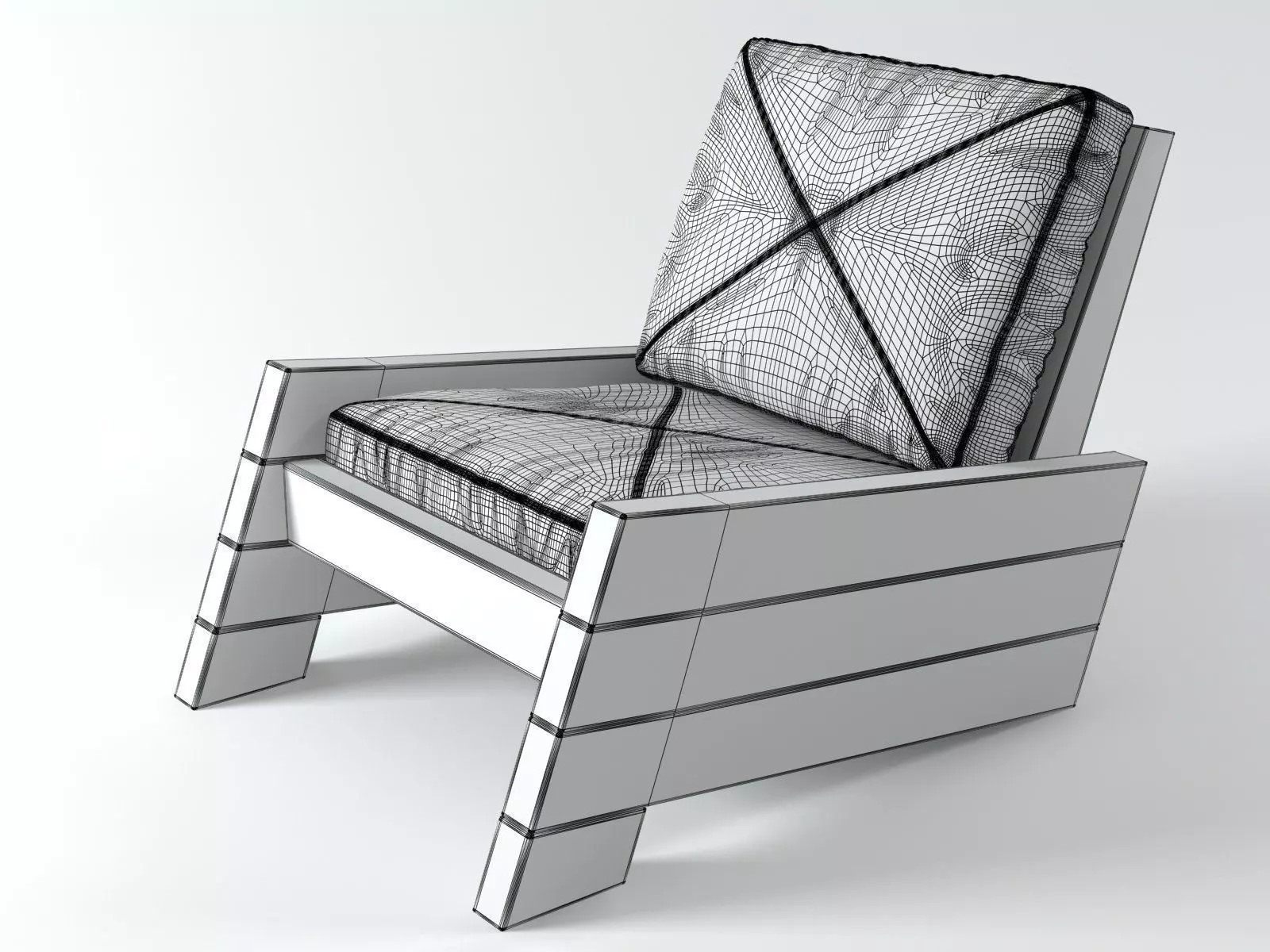 Asturias Armchair 3D model_7