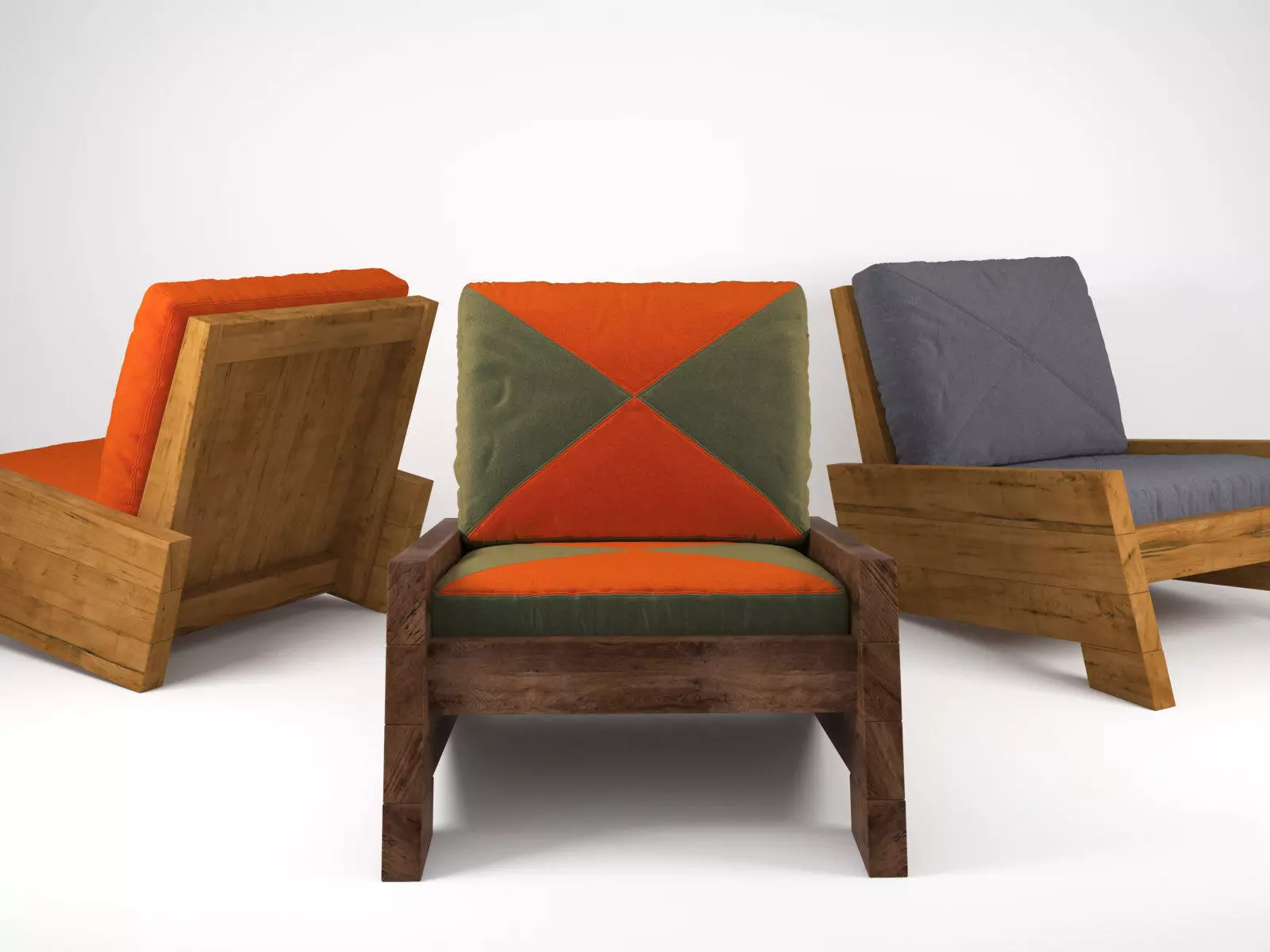 Asturias Armchair 3D model_1