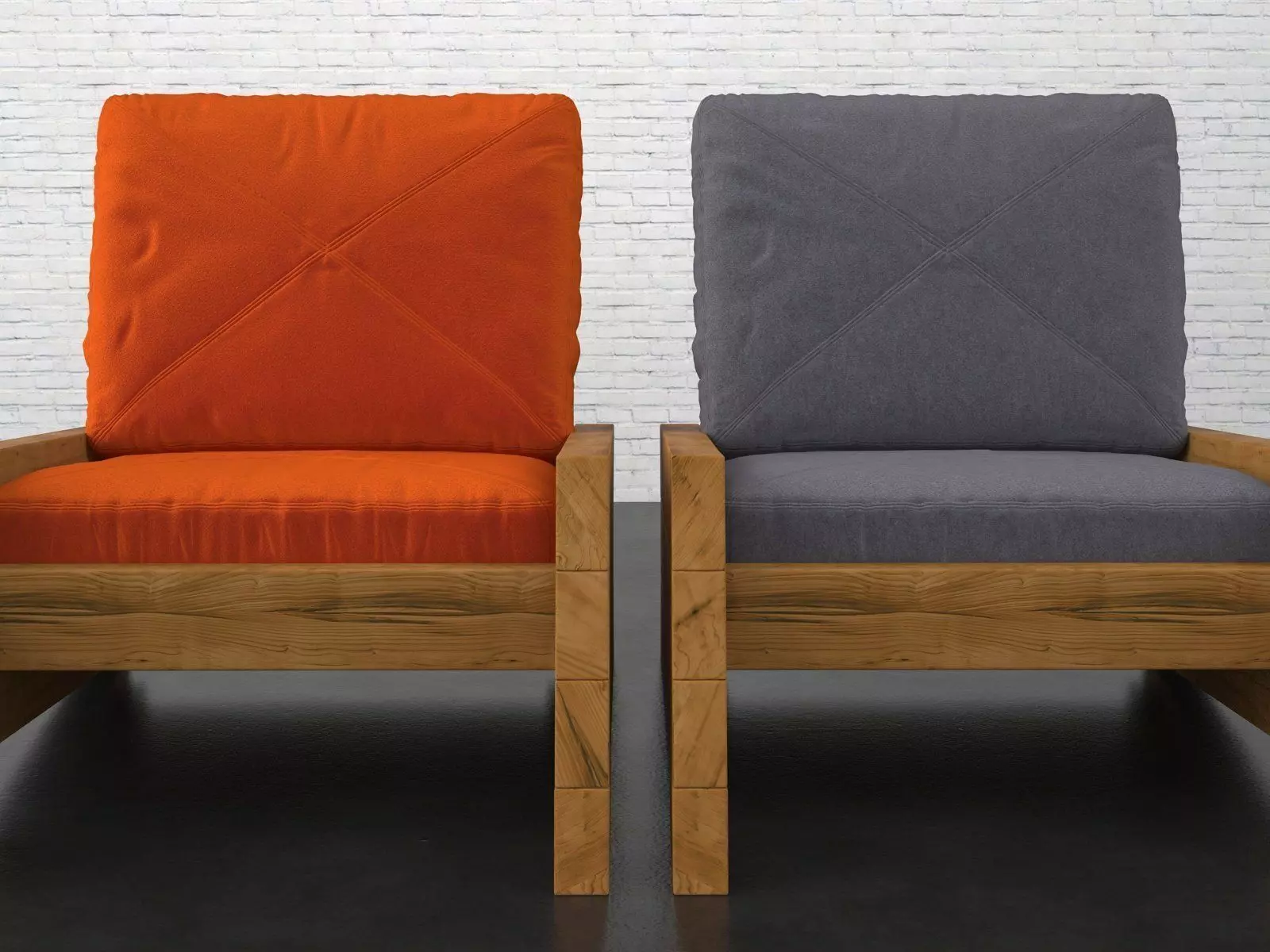 Asturias Armchair 3D model_3