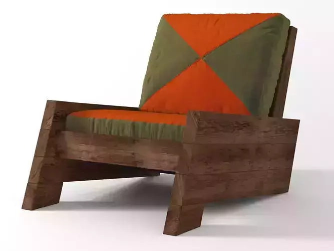 Asturias Armchair 3D model