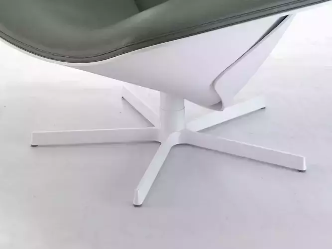 Almora lounge chair and ottoman