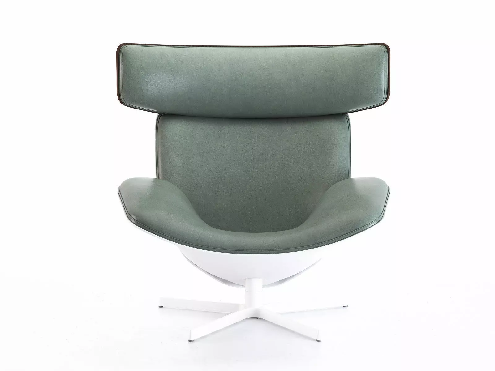 Almora lounge chair and ottoman 3D model_9