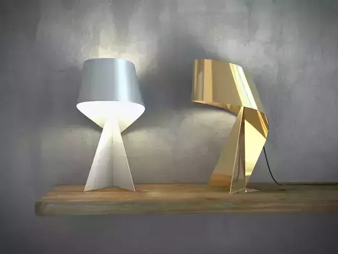 Ribbon Light 3D model