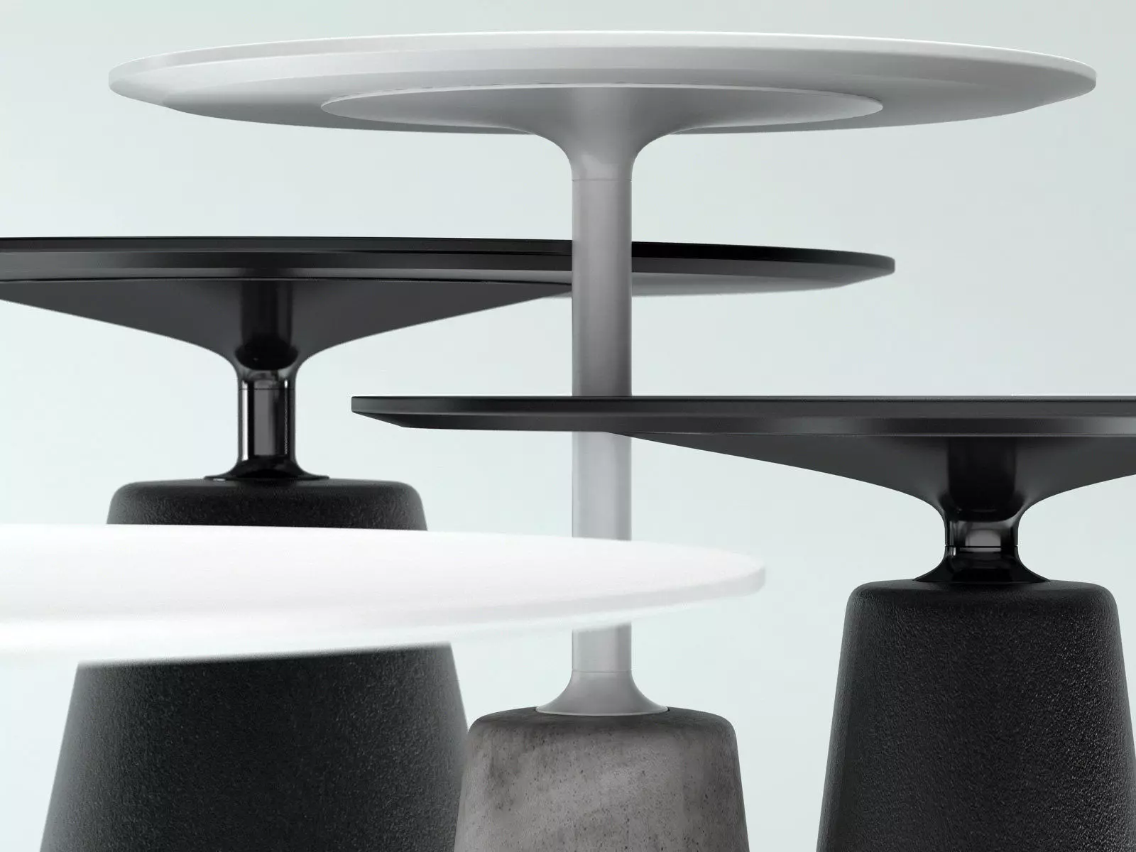 Rock Table 3D model_6