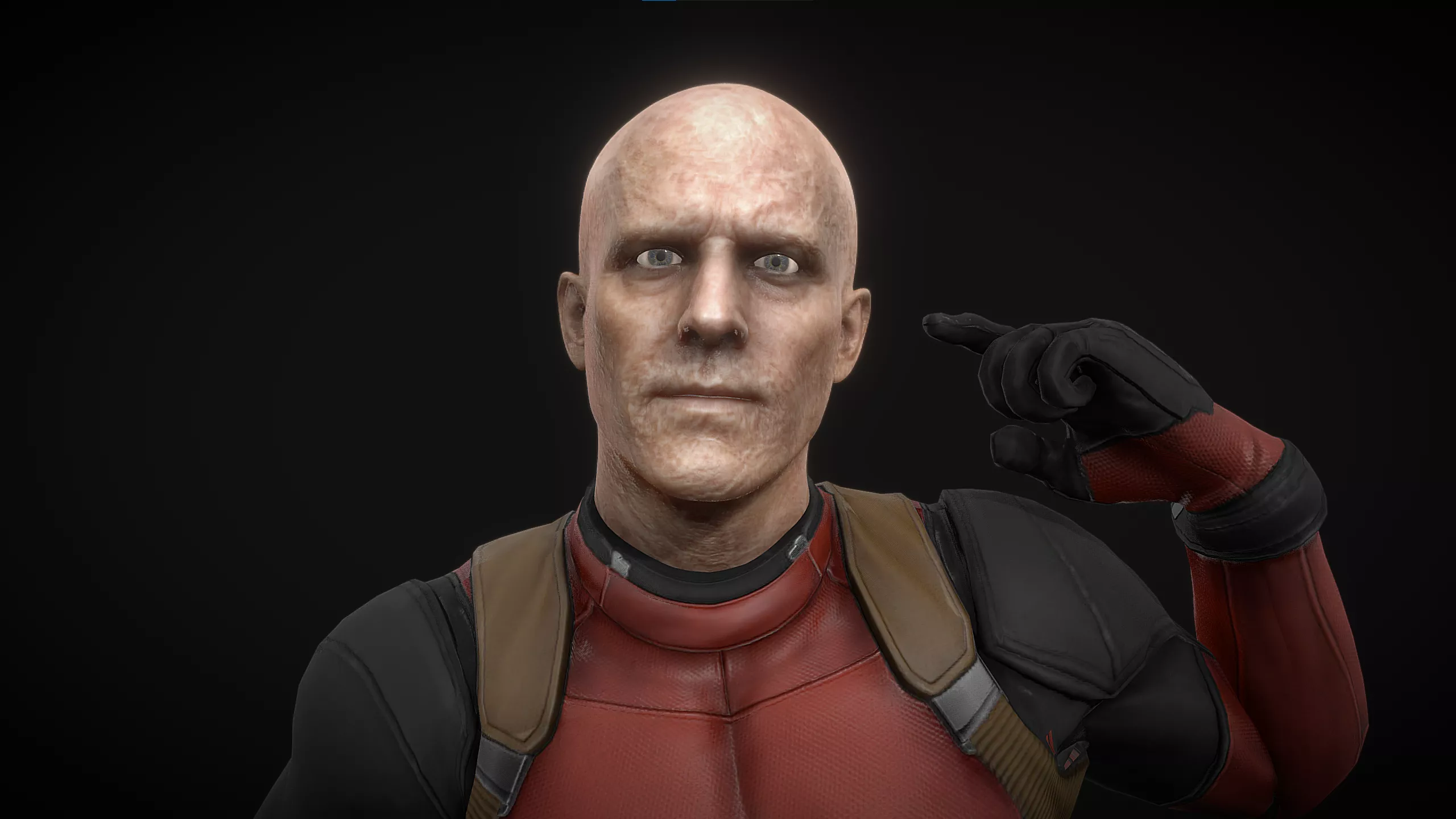 Wade Wilson Deadpool 3D model
