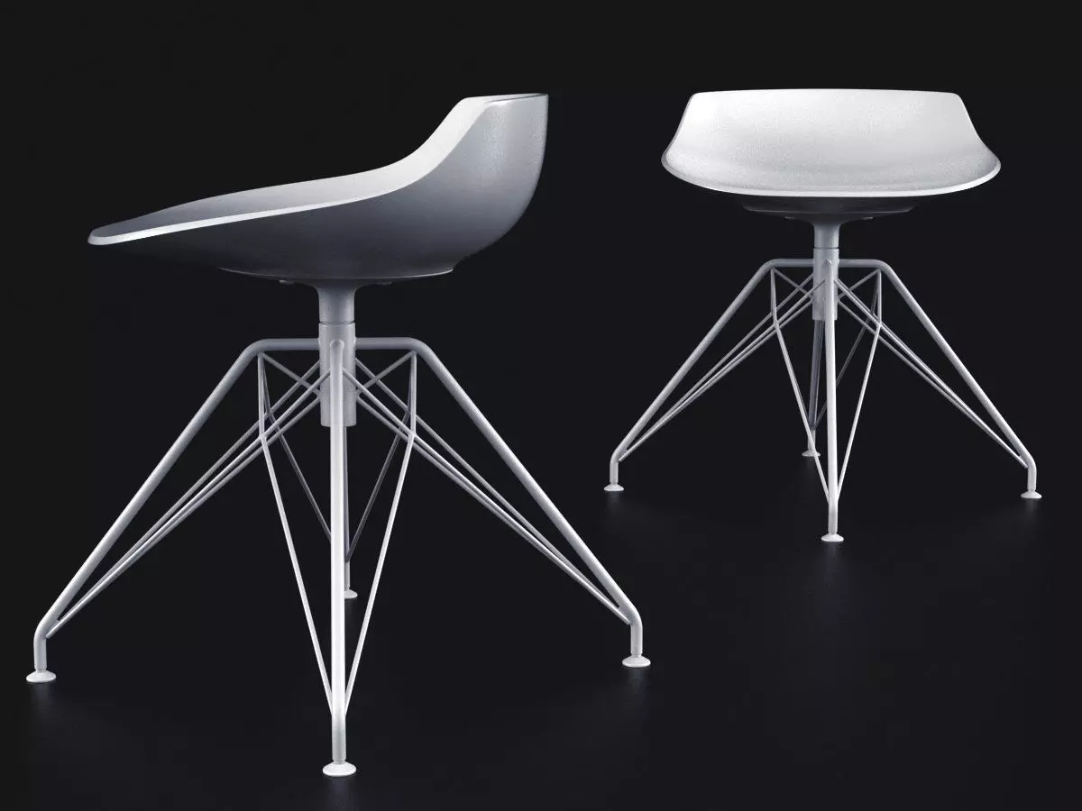 Flow Stool LEM 4-44 3D model_1