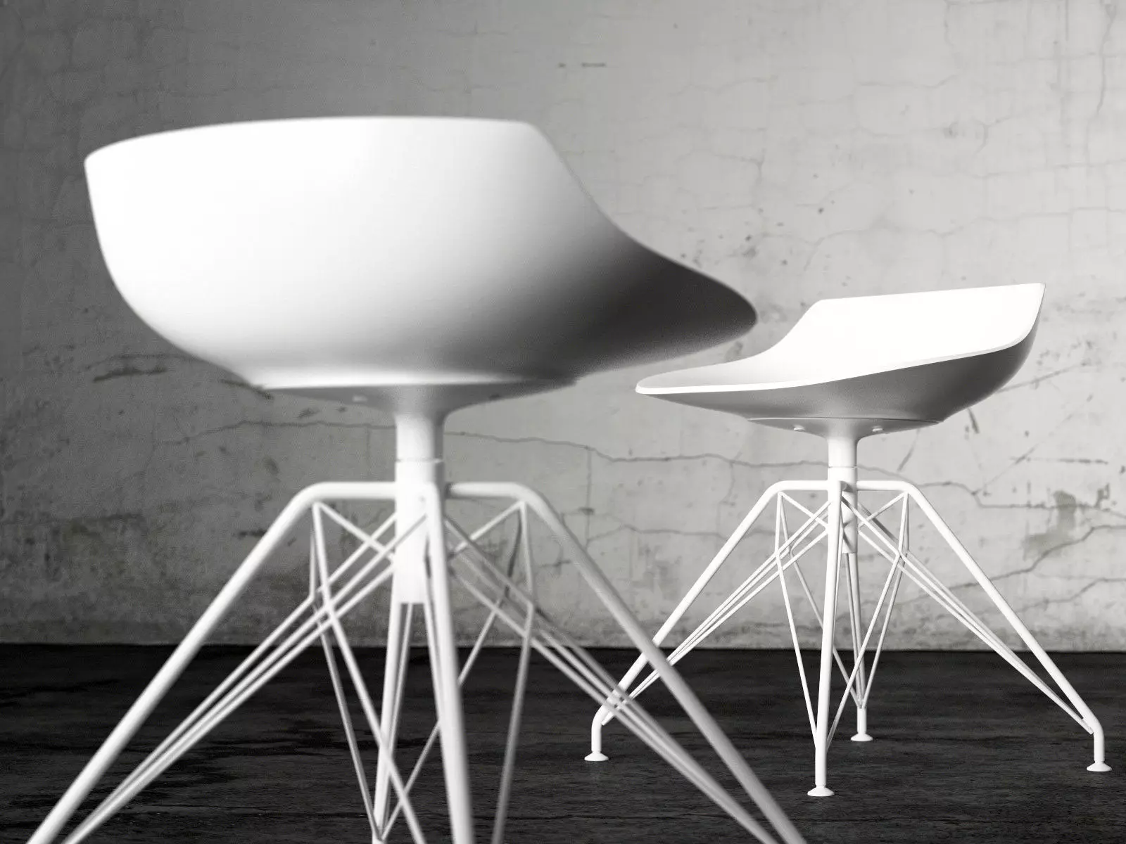 Flow Stool LEM 4-44 3D model_3