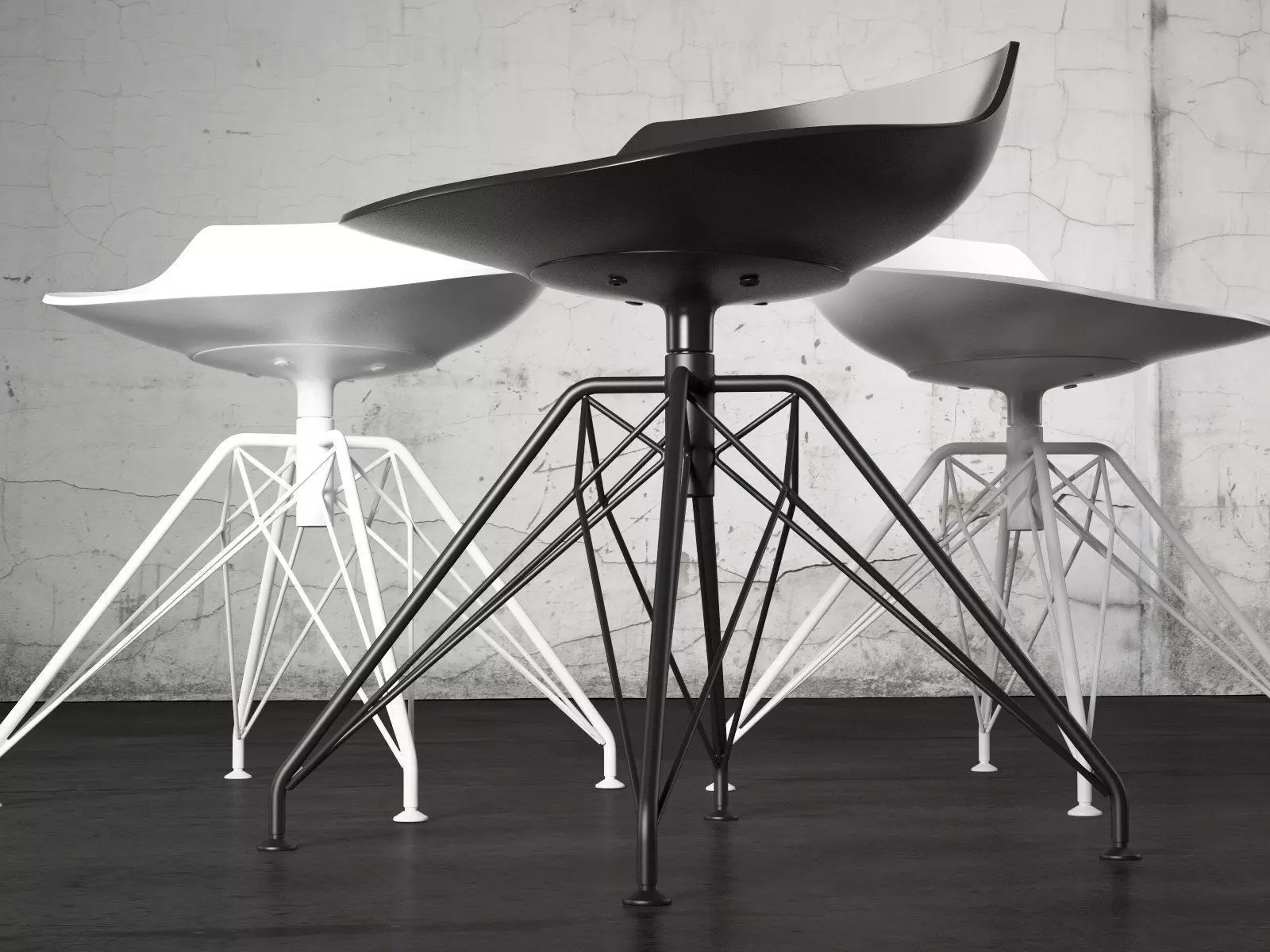 Flow Stool LEM 4-44 3D model_5