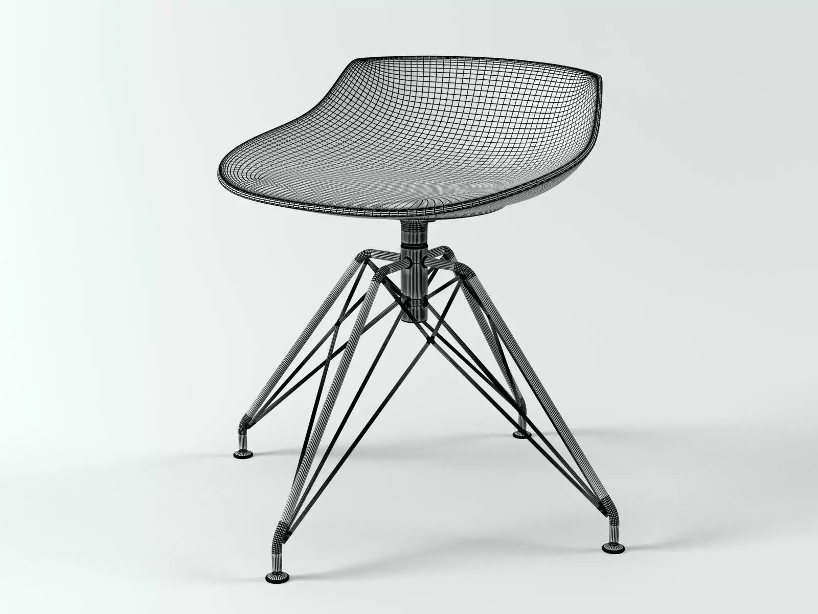 Flow Stool LEM 4-44 3D model_8