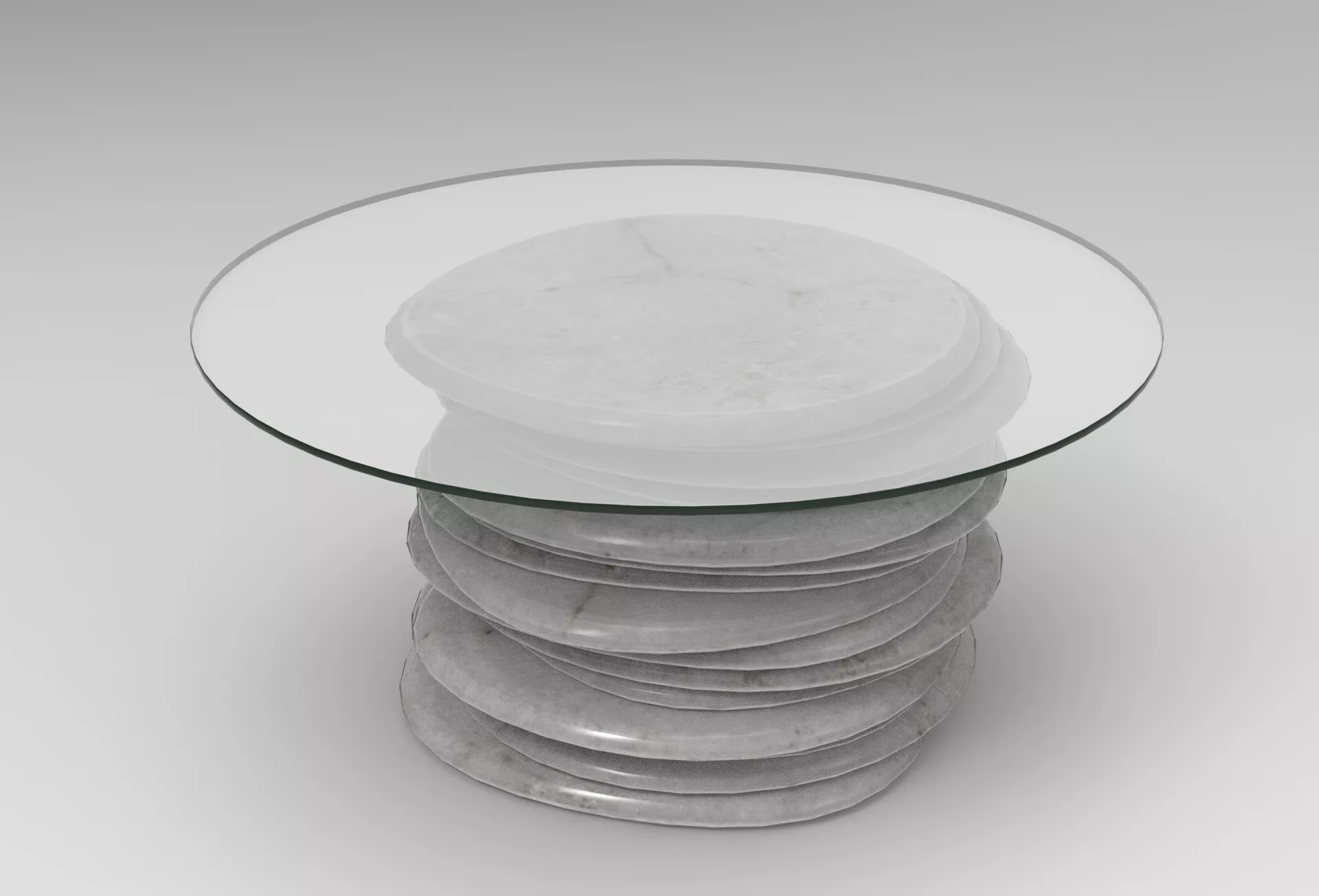 Pocco Side Table Low-poly 3D model
