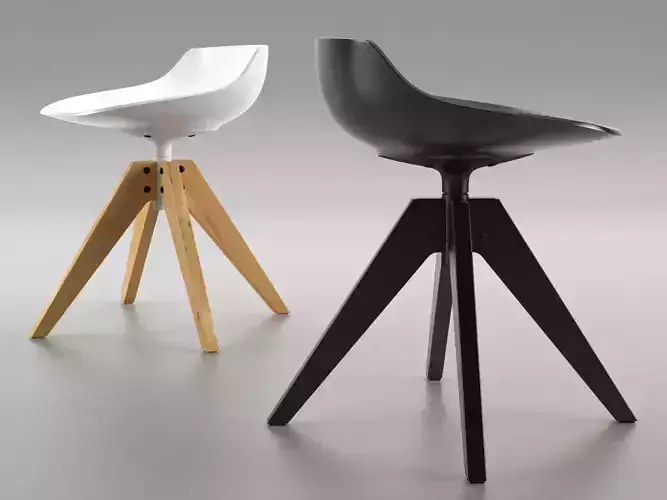 Flow Stool VN 4-44 3D model