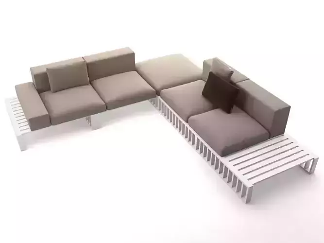 Docks outdoor sectional sofa