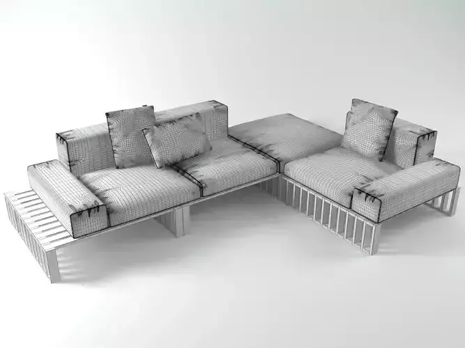 Docks outdoor sectional sofa