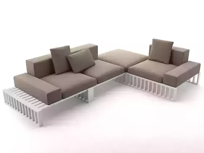 Docks outdoor sectional sofa