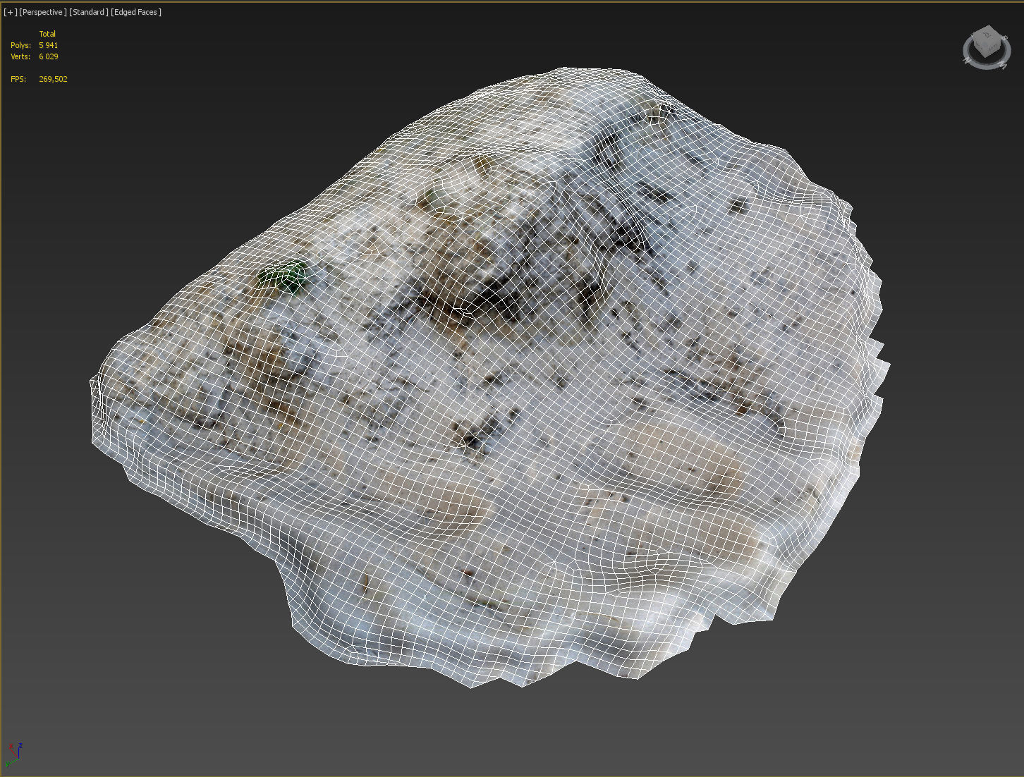 nature ground edge 002 3D model_3