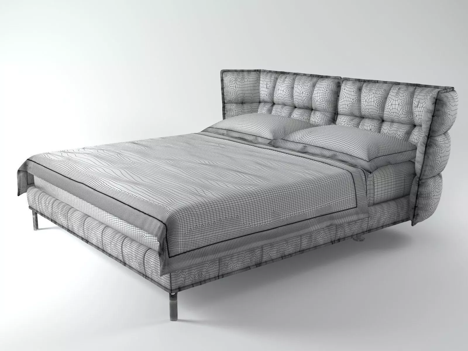 Husk Bed 3D model_13