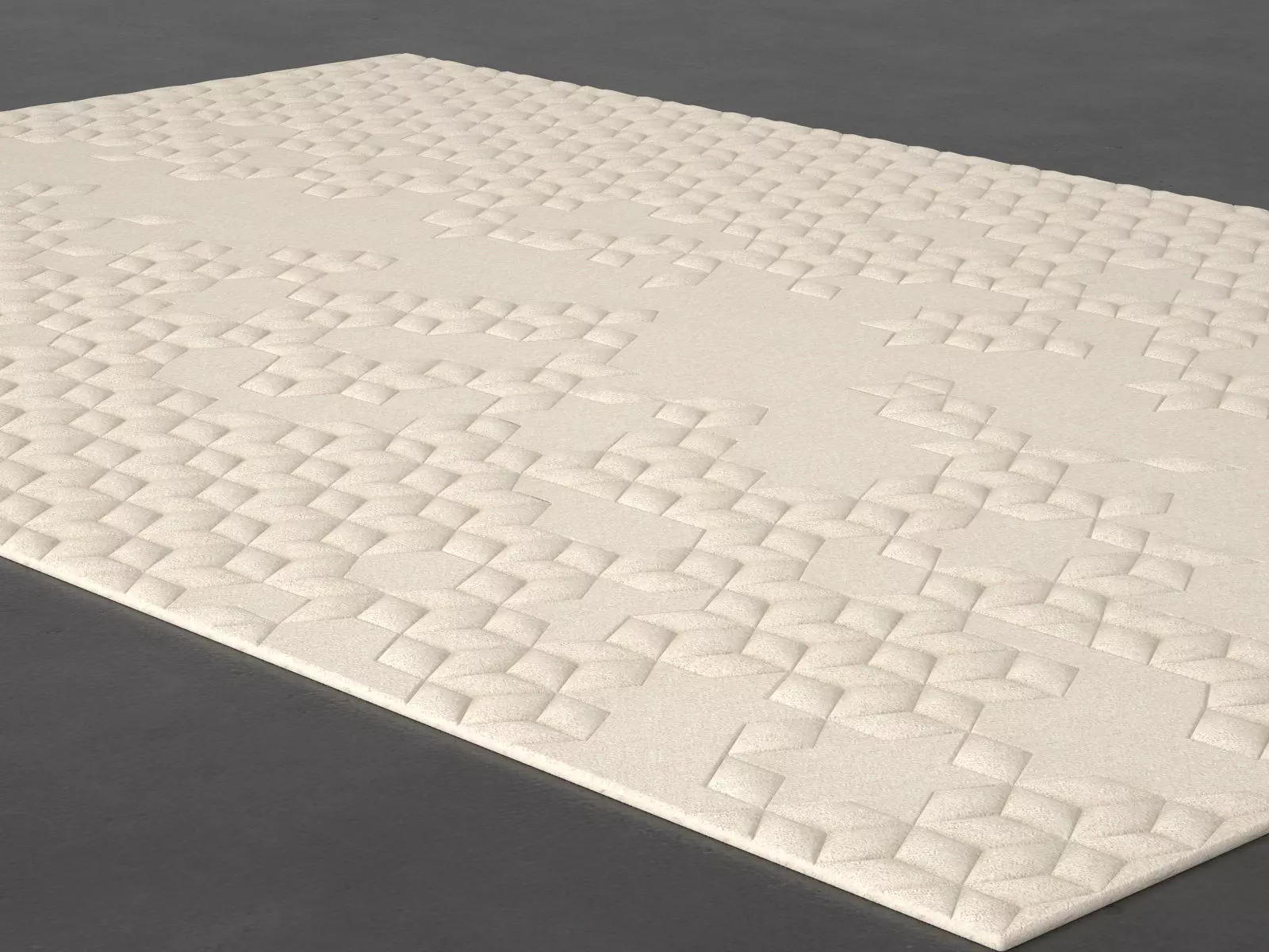 Star two rugs 3D model_9