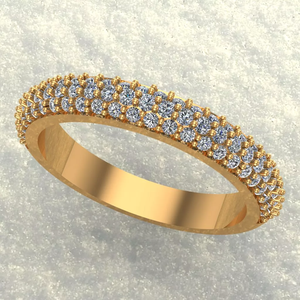 Diamond Ring 3D print model
